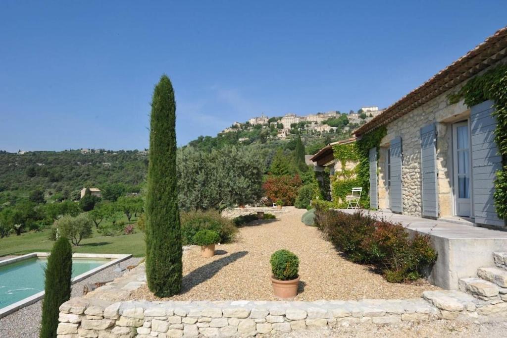 In Gordes, Facing The Entire Luberon Park A Beautiful 5 Bedrooms House Extérieur photo