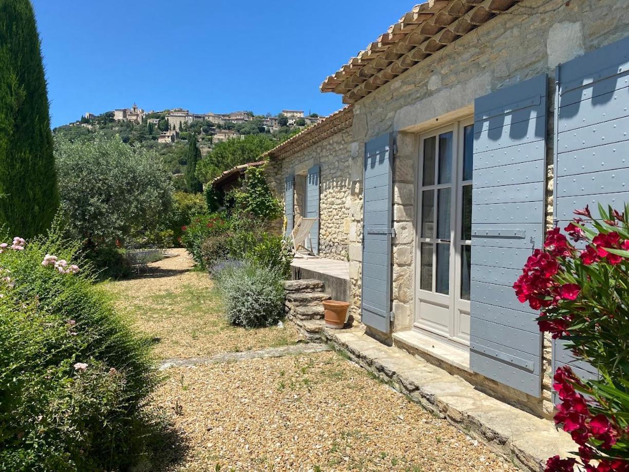 In Gordes, Facing The Entire Luberon Park A Beautiful 5 Bedrooms House Extérieur photo