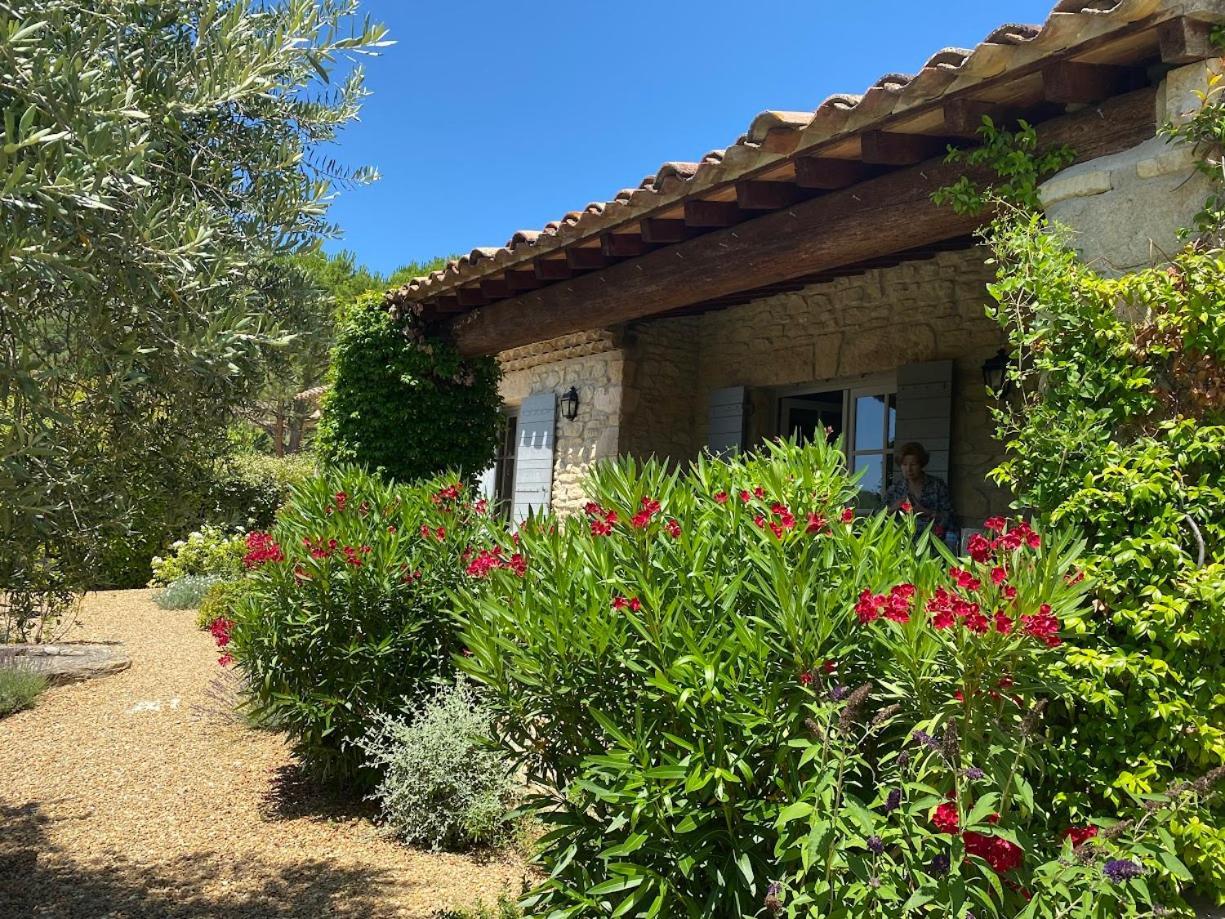 In Gordes, Facing The Entire Luberon Park A Beautiful 5 Bedrooms House Extérieur photo