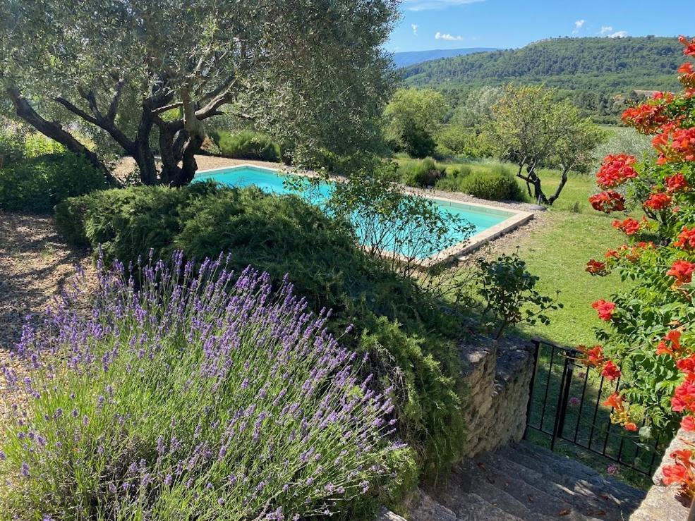 In Gordes, Facing The Entire Luberon Park A Beautiful 5 Bedrooms House Extérieur photo